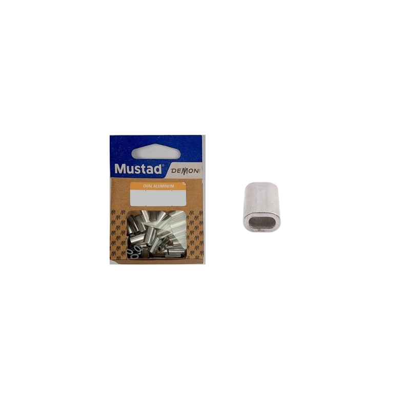 MUSTAD STOPICE OVAL ALUMINIUM 1.6mm