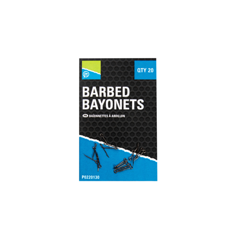 PRESTON BARBED BAYONETS