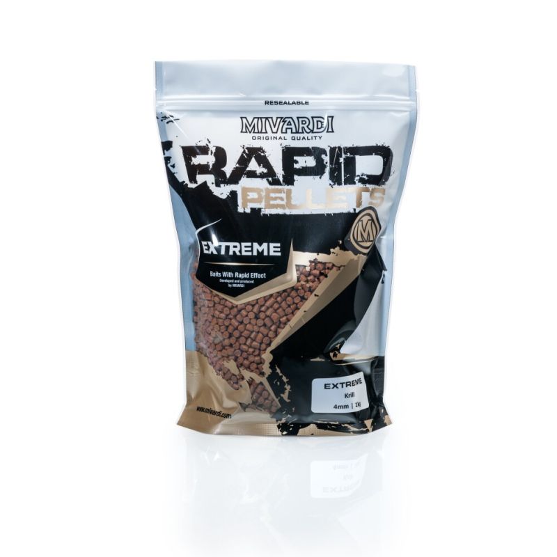 MIVARDI RAPID PELLETS EXTREME KRILL 1kg 4mm