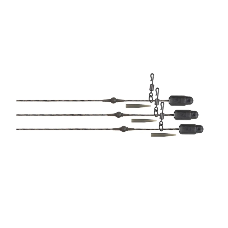 FOX NATURALS COPPER CORE HELI-CLIP RIGS 50lb