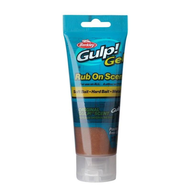 BERKLEY GULP GEL SQUID BROWN SILVER FLAKE 80ml