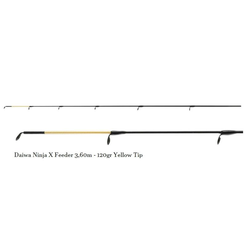 VRH ZA ŠTAP NINJA-X FEEDER 3.60m 120g ŽUTI