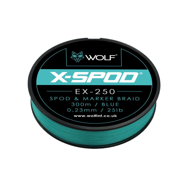WOLF EX-250 SPOD & MARKER BRAID 0.23mm 300mt