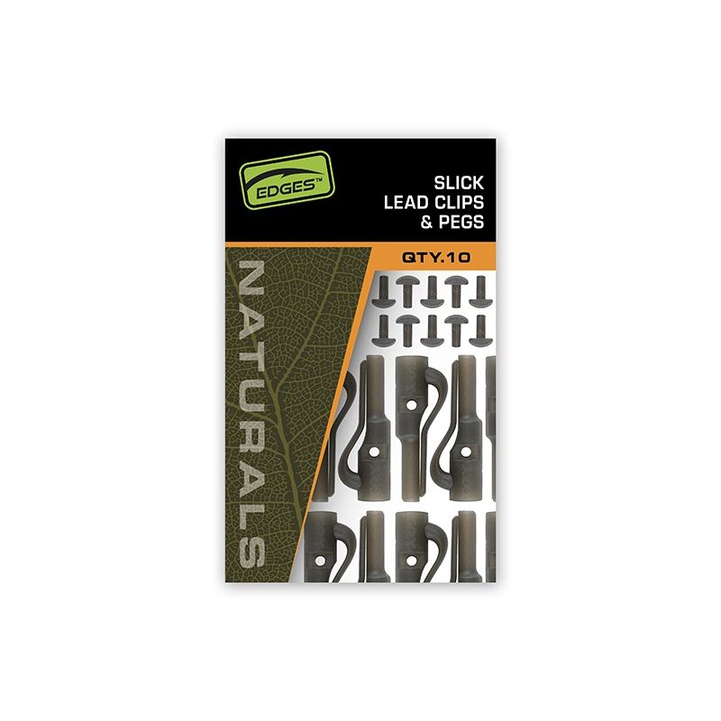 FOX EDGES NATURALS SLICK LEAD CLIP + PEGS