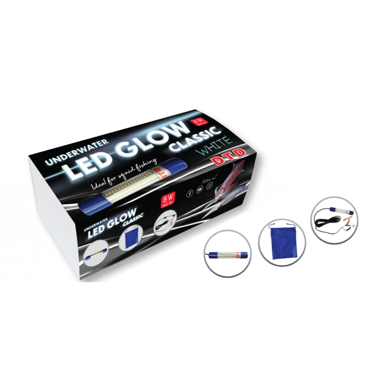 DTD UNDERWATER LED GLOW CLASSIC GREEN 8W