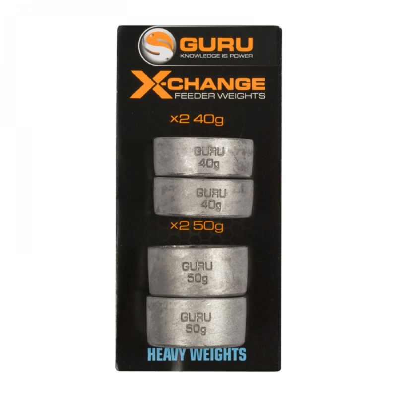 GURU X-CHANGE DISTANCE FEEDER HEAVY WEIGHTS spare pack