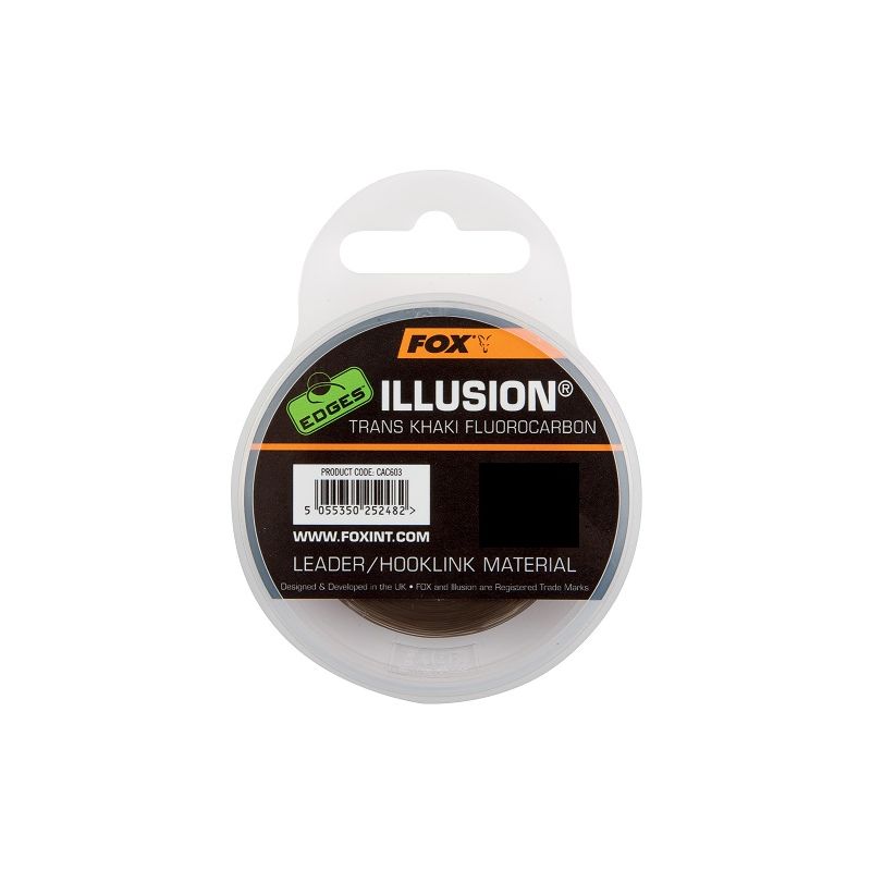 FOX ILLUSION - Trans Khaki Fluorocarbon 50mt